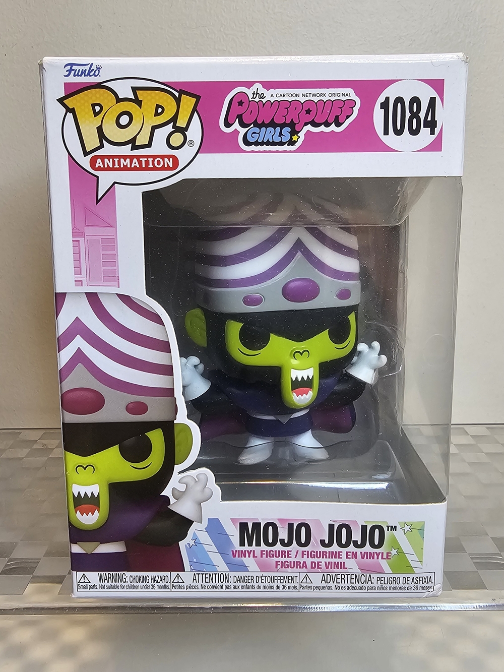 Funko Pop! Mojo Jojo (Powerpuff Girls) Vinyl Figure - Green, Purple, White